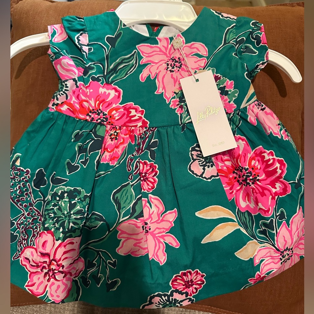 Lilly Pulitzer Kelce infant dress Size 6-12M